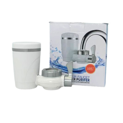 Насадка фильтр на кран для очистки воды Water Purifier проточный очиститель с активированным углем Насадка фильтр на кран для очистки воды Water Purifier проточный очиститель с активированным углем