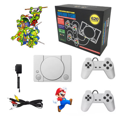Игровая приставка Dendy 620 встроенных ретро игр Mini TV Game Retro детская консоль 8 Бит Денди