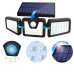 Уличный прожектор Split solar wall lamp NF 1725 Фонарь с датчиком движения и солнечной панелью