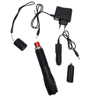 Ручной фонарь аккумуляторный LED STRONG LIGHT FLASHLIGHT 6061 Фонарик мощный светодиодный с фокусировкой луча Ручной фонарь аккумуляторный LED STRONG LIGHT FLASHLIGHT 6061 Фонарик мощный светодиодный с фокусировкой луча