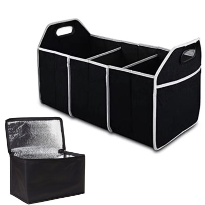 Органайзер термосумка в багажник CarBag CoolerOrganizer Набор для хранения на 3 отделения и сумка холодильник