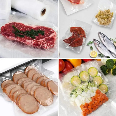 Гофрированные пакеты для вакууматора в рулоне для вакуумного упаковщика 20х500 см