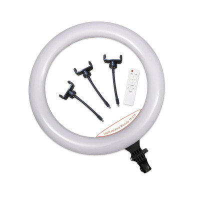 Светодиодная кольцевая лампа Ring fill light 45 см для фото и видео с 3 держателями для телефона Селфи лампа Светодиодная кольцевая лампа Ring fill light 45 см для фото и видео с 3 держателями для телефона Селфи лампа
