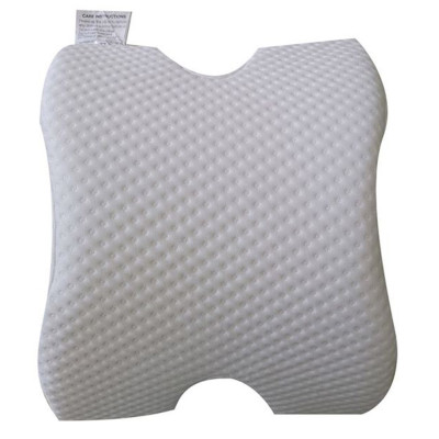 Ортопедична Подушка тунель з пам'яттю Memory Foam Pillow з тунелем для руки для шиї з піною Біла Ортопедична Подушка тунель з пам'яттю Memory Foam Pillow з тунелем для руки для шиї з піною Біла
