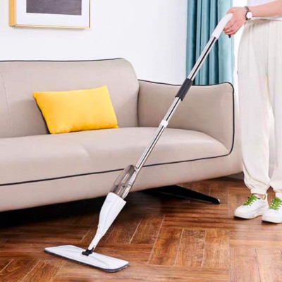 Швабра спрей для підлоги з розпилювачем портативна Water Spray Mop 2 в 1 з мікрофіброю Швабра спрей для підлоги з розпилювачем портативна Water Spray Mop 2 в 1 з мікрофіброю