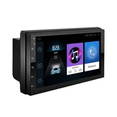Автомагнитола 2DIN Android с сенсорным экраном 7 дюймов Универсальная магнитола GPS Bluetooth Wi Fi USB