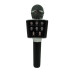 Микрофон караоке для детей беспроводной USB Bluetooth Игрушка микрофон с колонкой Wster WS-1688 Черный Black
