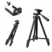 Штатив тринога для камери Tripod 3120A з кріпленням для телефону 102 см алюмінієвий з вбудованим рівнем