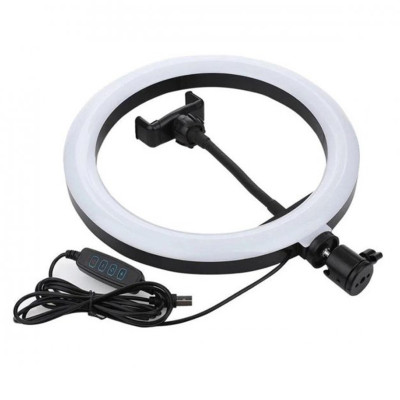 Кільцева LED лампа зі штативом 2м Ring fill Light 30 см світлодіодна від USB селфі кільце з пультом на шнурі Кільцева LED лампа зі штативом 2м Ring fill Light 30 см світлодіодна від USB селфі кільце з пультом на шнурі