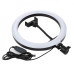 Кільцева LED лампа зі штативом 2м Ring fill Light 30 см світлодіодна від USB селфі кільце з пультом на шнурі Кільцева LED лампа зі штативом 2м Ring fill Light 30 см світлодіодна від USB селфі кільце з пультом на шнурі