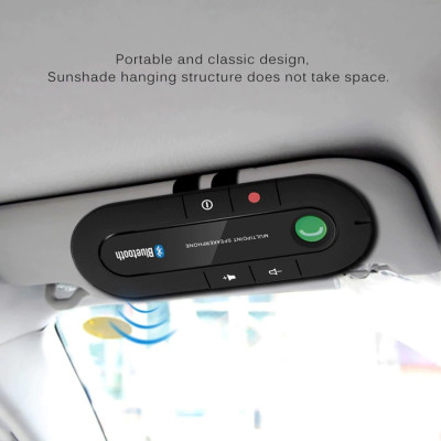 Комплект громкой связи Lesko Car Kit Bluetooth спикерфон Bluetooth гарнитура для авто Hands free Комплект громкой связи Lesko Car Kit Bluetooth спикерфон Bluetooth гарнитура для авто Hands free