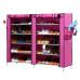 Тканевый шкаф складная полка для хранения обуви органайзер Shoe Cabinet каркасный стеллаж в прихожую Тканевый шкаф складная полка для хранения обуви органайзер Shoe Cabinet каркасный стеллаж в прихожую