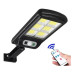 Фонарь прожектор Светодиодный уличный настенный светильник на солнечной батарее 120 диодов с датчиком движения