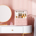 Органайзер для косметики Пилезахисний Водонепроникний Cosmetic Storage Box LD 288 Двох'ярусний бокс Рожевий Органайзер для косметики Пилезахисний Водонепроникний Cosmetic Storage Box LD 288 Двох'ярусний бокс Рожевий