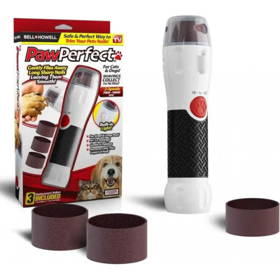 Кусачки для когтей собак и кошек Электрический триммер Когтерез Paw Perfect когтерезка для животных