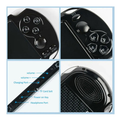 Портативная игровая приставка PSP X9 8GB Беспроводная консоль с встроенными ретро играми ТВ выход дисплей 5.1 Портативная игровая приставка PSP X9 8GB Беспроводная консоль с встроенными ретро играми ТВ выход дисплей 5.1