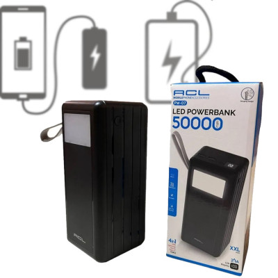 Power bank 50000 mAh повербанк ACL PW07 зарядка для телефона зарядное устройство Lightning Type-C MicroUSB USB Power bank 50000 mAh повербанк ACL PW07 зарядка для телефона зарядное устройство Lightning Type-C MicroUSB USB
