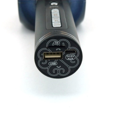 Караоке мікрофон дитячий портативний бездротової Bluetooth USB Black Чорний Іграшка мікрофони для дітей YS-63 Караоке мікрофон дитячий портативний бездротової Bluetooth USB Black Чорний Іграшка мікрофони для дітей YS-63