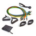 Набор трубчатых эспандеров для упражнений фитнеса и спорта Power Bands 5 жгутов Бубновского чехол резинки Набор трубчатых эспандеров для упражнений фитнеса и спорта Power Bands 5 жгутов Бубновского чехол резинки