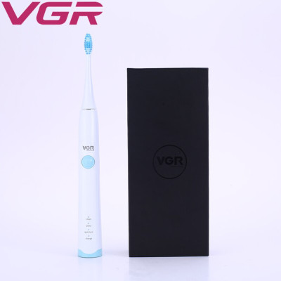 Электрическая зубная щетка VGR V 801 ультразвуковая USB электрощетка на аккумуляторе пульсирующая Электрическая зубная щетка VGR V 801 ультразвуковая USB электрощетка на аккумуляторе пульсирующая
