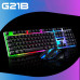 Ігрова клавіатура і мишка, що світиться, Gaming G21B ультратонка механічний ігровий набір Ігрова клавіатура і мишка, що світиться, Gaming G21B ультратонка механічний ігровий набір