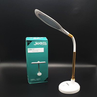 Лампа світлодіодна настільна сенсорна LED з акумулятором Jedel LD 904 регульований світильник білий Лампа світлодіодна настільна сенсорна LED з акумулятором Jedel LD 904 регульований світильник білий