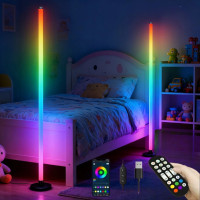 Світлодіодні LED торшери RGB світильники підлогові збірні Лампи з пультом регулюванням яскравості та синхронізацією музики Світлодіодні LED торшери RGB світильники підлогові збірні Лампи з пультом регулюванням яскравості та синхронізацією музики