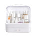Органайзер для косметики Пылезащитный Водонепроницаемый Cosmetic Storage Box LD 388 Настольный бокс Серый
