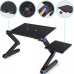 Столик трансформер для ноутбука Портативний з вентилятором Laptop Table T8 підставка стіл з кулером Столик трансформер для ноутбука Портативний з вентилятором Laptop Table T8 підставка стіл з кулером
