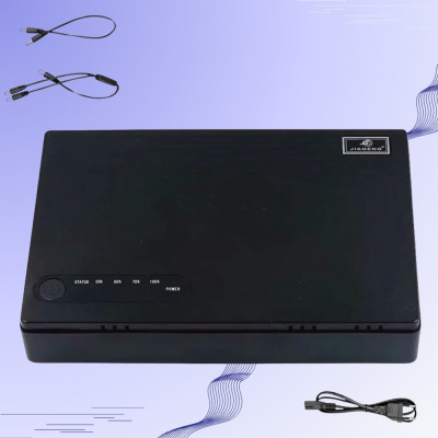 ИБП источник бесперебойного питания для роутера камеры модема 20000mAh JIAGENG 303 повербанк 5V/9V/12V