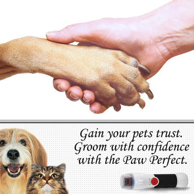 Кусачки для когтей собак и кошек Электрический триммер Когтерез Paw Perfect когтерезка для животных