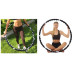 Обруч массажер магнитный хулахуп разборной Massaging Hula Hoop массажный черный для фитнеса похудения талии Обруч массажер магнитный хулахуп разборной Massaging Hula Hoop массажный черный для фитнеса похудения талии