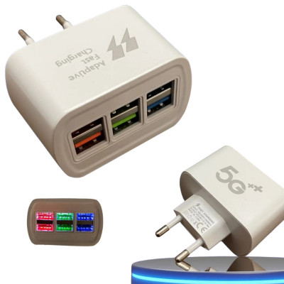 Блок питания на 6 USB порта FAST CHARGER 3.1А 5G с функцией быстрой зарядки Блок питания на 6 USB порта FAST CHARGER 3.1А 5G с функцией быстрой зарядки
