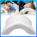 Ортопедична Подушка тунель з пам'яттю Memory Foam Pillow з тунелем для руки для шиї з піною Біла Ортопедична Подушка тунель з пам'яттю Memory Foam Pillow з тунелем для руки для шиї з піною Біла