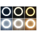 Кільцева світлодіодна LED лампа RING 45 см з трьома тримачами для телефону блогера фото відео селфи кільце Кільцева світлодіодна LED лампа RING 45 см з трьома тримачами для телефону блогера фото відео селфи кільце