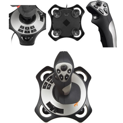 Штурвал джойстик для пк ігровий провідний Flight Stick PXN 2113 PRO для авіасимулятора керування літаком Штурвал джойстик для пк ігровий провідний Flight Stick PXN 2113 PRO для авіасимулятора керування літаком