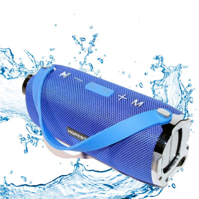 Портативна бездротова Bluetooth колонка Hopestar H24 Синя Потужна USB FM стерео акустика Спікерфон