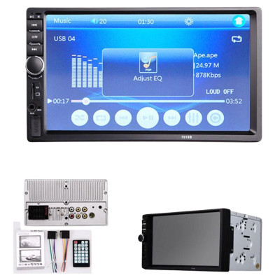Автомагнитола 2din 7018G GPS Авто магнитола Автозвук с Bluetooth AUX USB FM AVI SD дисплей сенсор 7'' Автомагнитола 2din 7018G GPS Авто магнитола Автозвук с Bluetooth AUX USB FM AVI SD дисплей сенсор 7''