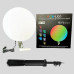 Светодиодная круглая лампа RGB-LED Fill Light GS-450 цветная 45см с пультом и штативом 2м для студийной съёмки Светодиодная круглая лампа RGB-LED Fill Light GS-450 цветная 45см с пультом и штативом 2м для студийной съёмки