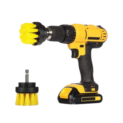 Набор щеток насадок на дрель Drill Brush для химчистки авто и уборки на шуруповерт Набор щеток насадок на дрель Drill Brush для химчистки авто и уборки на шуруповерт