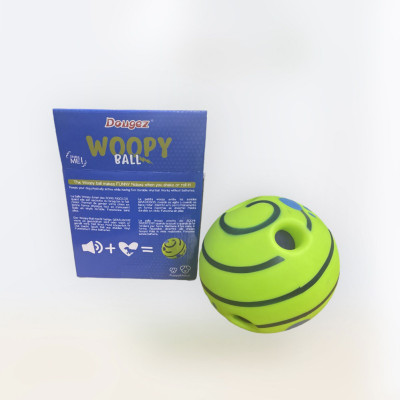Игрушка интерактивная для собак Хихикающий мяч WOOPY BALL 14 cм для тренировок спорта домашних животных Игрушка интерактивная для собак Хихикающий мяч WOOPY BALL 14 cм для тренировок спорта домашних животных