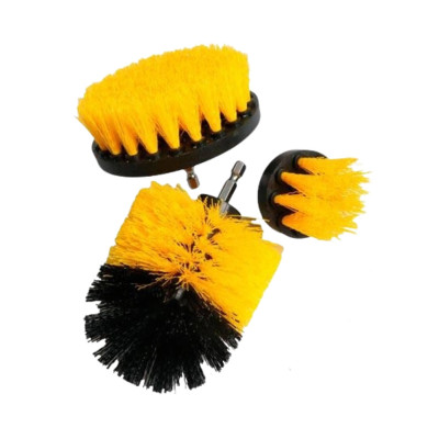 Набор щеток насадок на дрель Drill Brush для химчистки авто и уборки на шуруповерт Набор щеток насадок на дрель Drill Brush для химчистки авто и уборки на шуруповерт