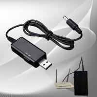 USB кабель для роутера від Power Bank перехідник перетворювач 9V 12V кабель живлення від повербанку USB кабель для роутера від Power Bank перехідник перетворювач 9V 12V кабель живлення від повербанку