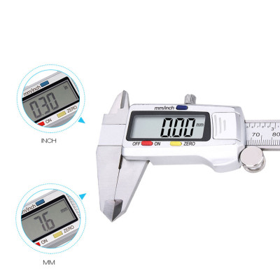 Електронний цифровий штангенциркуль мікрометр з LCD дисплеєм 150мм Digital Caliper В кейсі Чорний Електронний цифровий штангенциркуль мікрометр з LCD дисплеєм 150мм Digital Caliper В кейсі Чорний