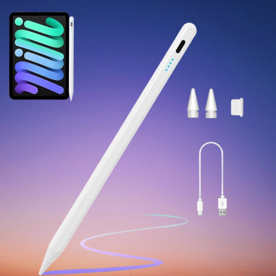 Стилус активный для iPad/ iPad Pro/ iPad Air К2259 для письма и рисования на сенсорных экранах Стилус активный для iPad/ iPad Pro/ iPad Air К2259 для письма и рисования на сенсорных экранах