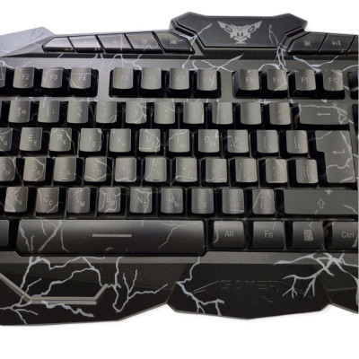 Игровая клавиатура V 100 и мышка с подсветкой молнии проводная геймерский набор клавиатуры и мыши Игровая клавиатура V 100 и мышка с подсветкой молнии проводная геймерский набор клавиатуры и мыши
