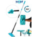 Швабра лентяйка с автоматическим отжимом для быстрой уборки Titan Twist Mop Чудо швабра 360 Синяя титан моп