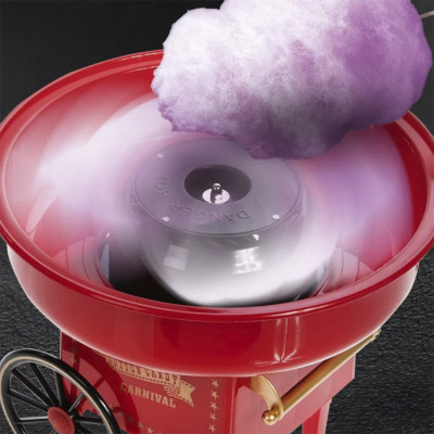 Електричний апарат для виробництва цукрової вати Cotton Candy Maker Червоний Електричний апарат для виробництва цукрової вати Cotton Candy Maker Червоний