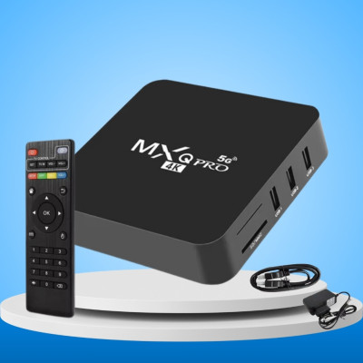 Смарт приставка TV Box MXQ 4k Pro 5G для телевизора с пультом медиаплеер Android 4/64 GB Смарт приставка TV Box MXQ 4k Pro 5G для телевизора с пультом медиаплеер Android 4/64 GB