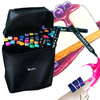 Скетч маркеры SKETCHMARKER 36 цветов Набор для рисования и дизайна двусторонних маркеров на спиртовой основе Скетч маркеры SKETCHMARKER 36 цветов Набор для рисования и дизайна двусторонних маркеров на спиртовой основе